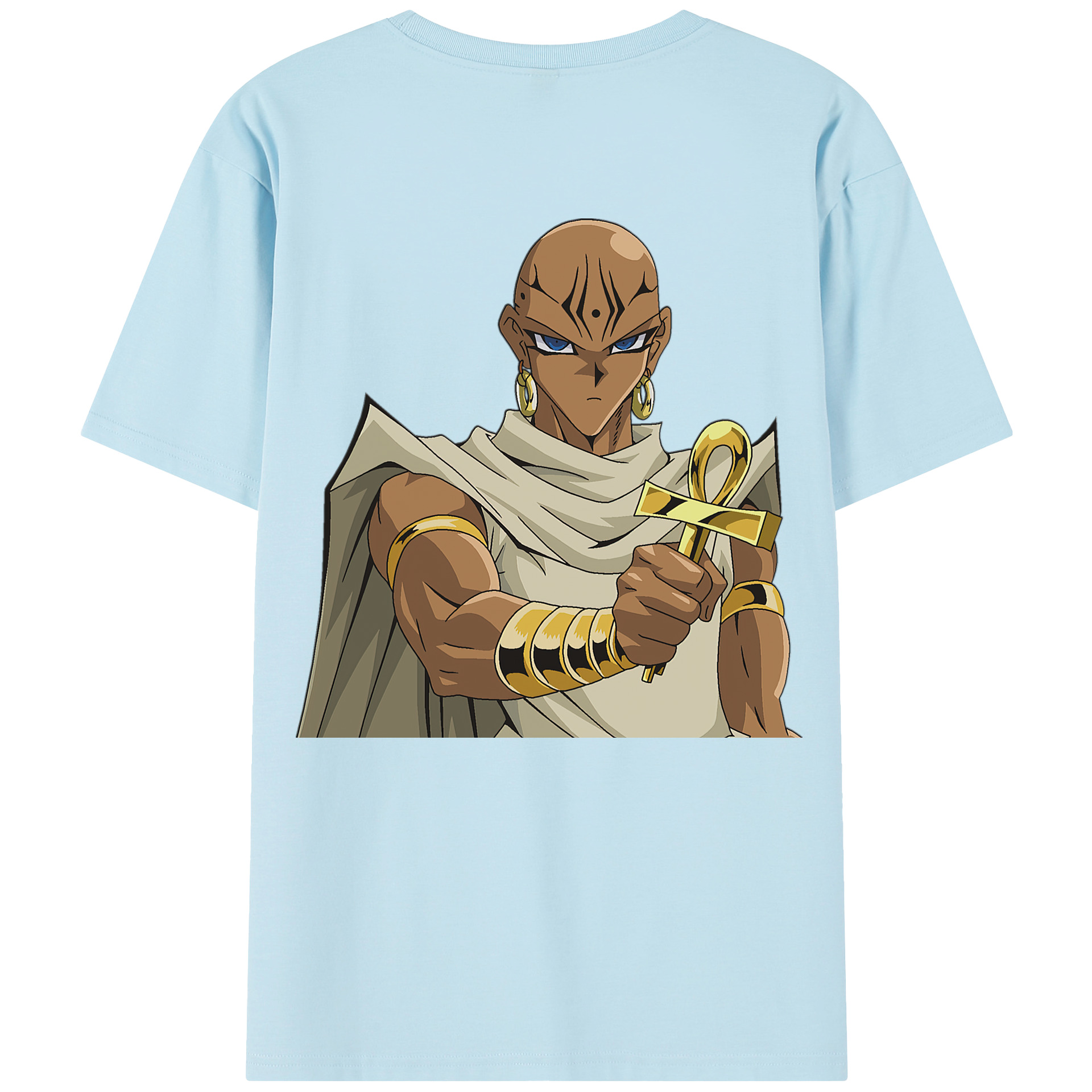 （画像用） 遊☆戯☆王 Yu-Gi-Oh! 綿100％半袖Tシャツ（背面プリント）